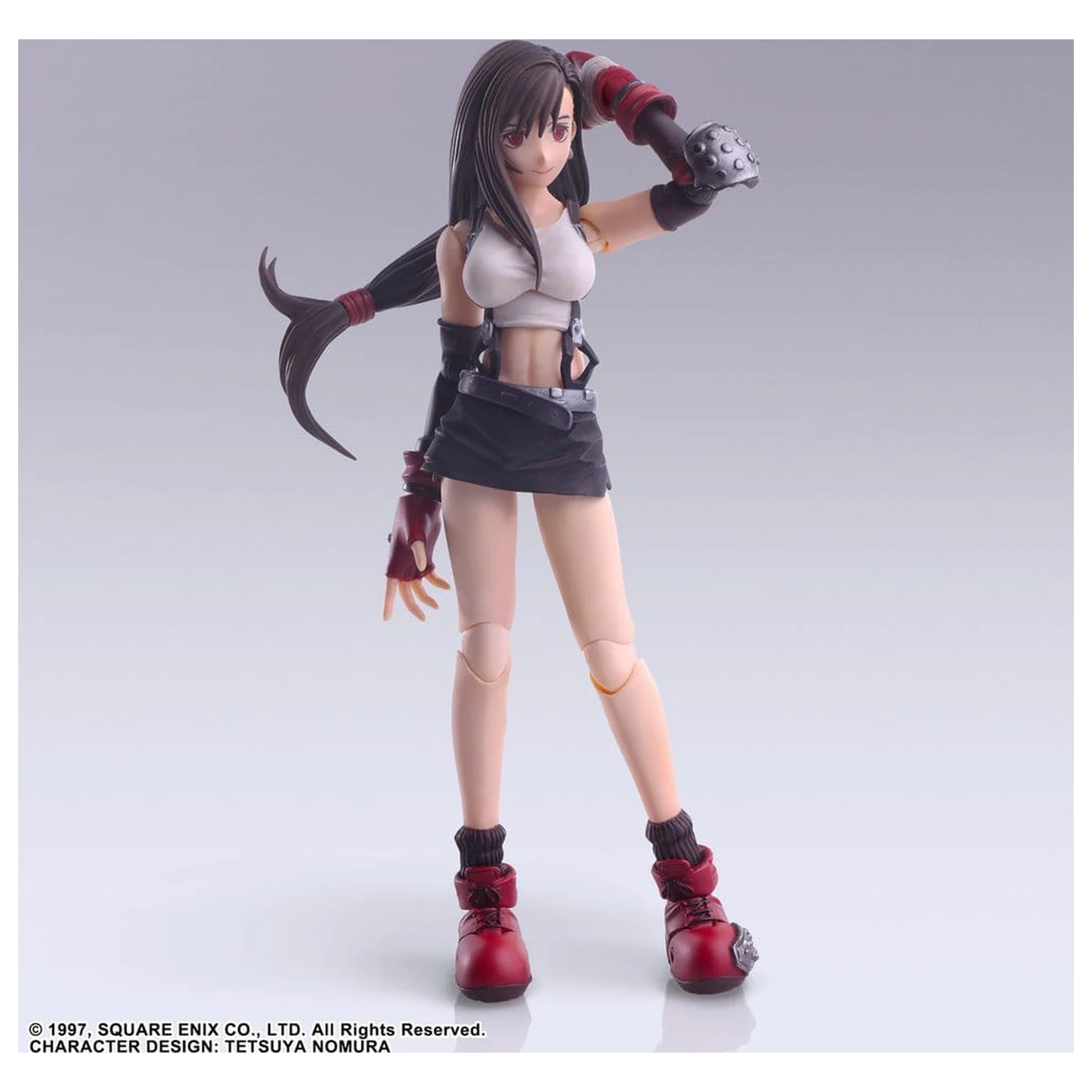 Final Fantasy VII Bring Arts Action Figure Tifa Lockhart Digital Plus Edition 14 cm poza produsului
