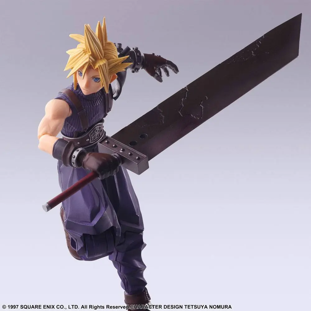 Final Fantasy VII Bring Arts Figurina de acțiune Cloud Strife 15 cm poza produsului