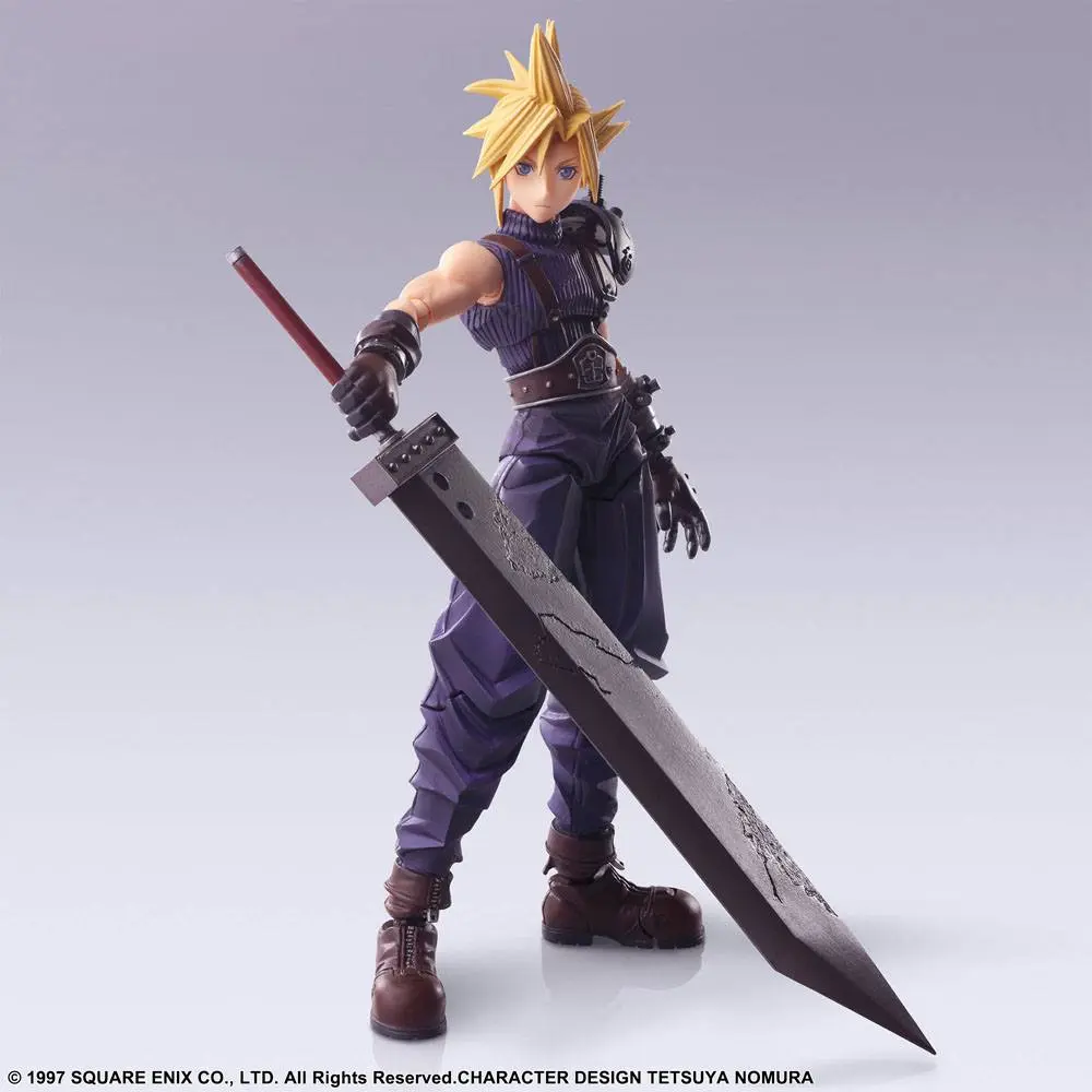 Final Fantasy VII Bring Arts Figurina de acțiune Cloud Strife 15 cm poza produsului
