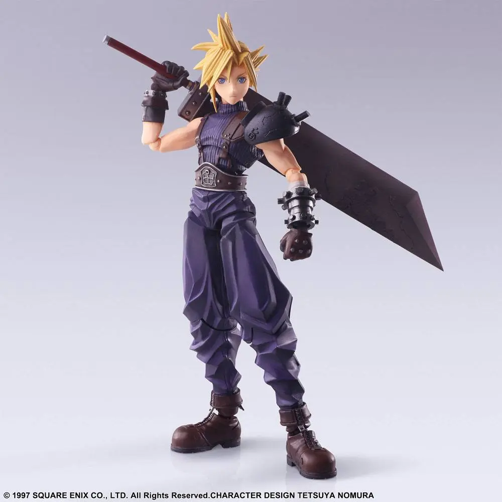 Final Fantasy VII Bring Arts Figurina de acțiune Cloud Strife 15 cm poza produsului
