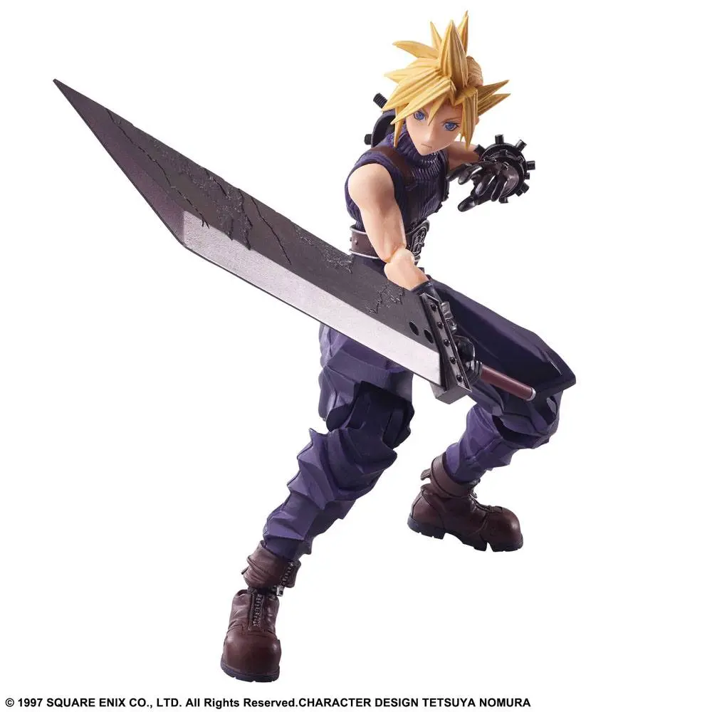 Final Fantasy VII Bring Arts Figurina de acțiune Cloud Strife 15 cm poza produsului
