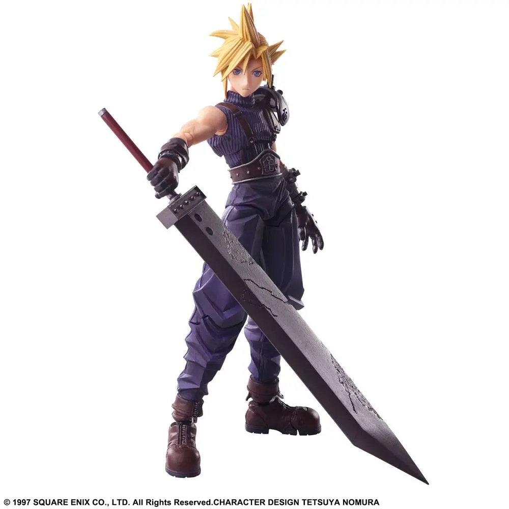 Final Fantasy VII Bring Arts Figurina de acțiune Cloud Strife 15 cm poza produsului