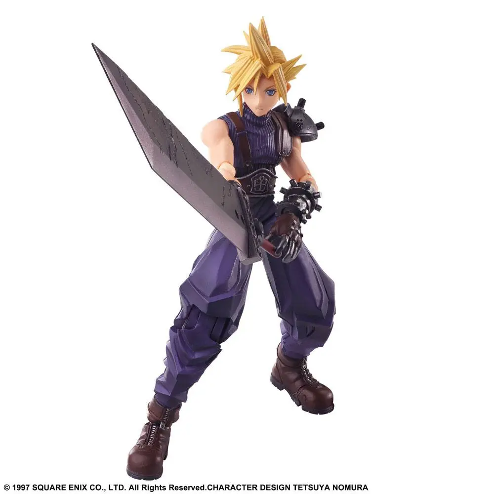 Final Fantasy VII Bring Arts Figurina de acțiune Cloud Strife 15 cm poza produsului