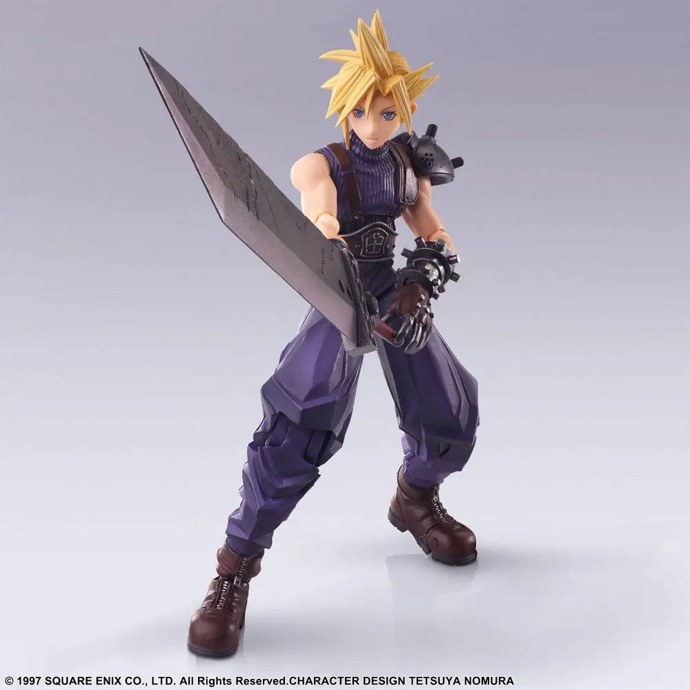 Final Fantasy VII Bring Arts Figurina de acțiune Cloud Strife 15 cm poza produsului
