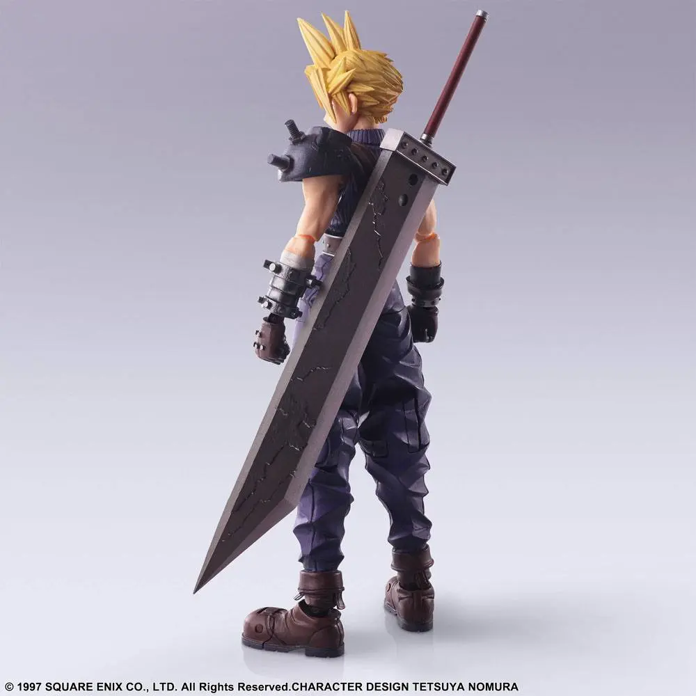 Final Fantasy VII Bring Arts Figurina de acțiune Cloud Strife 15 cm poza produsului