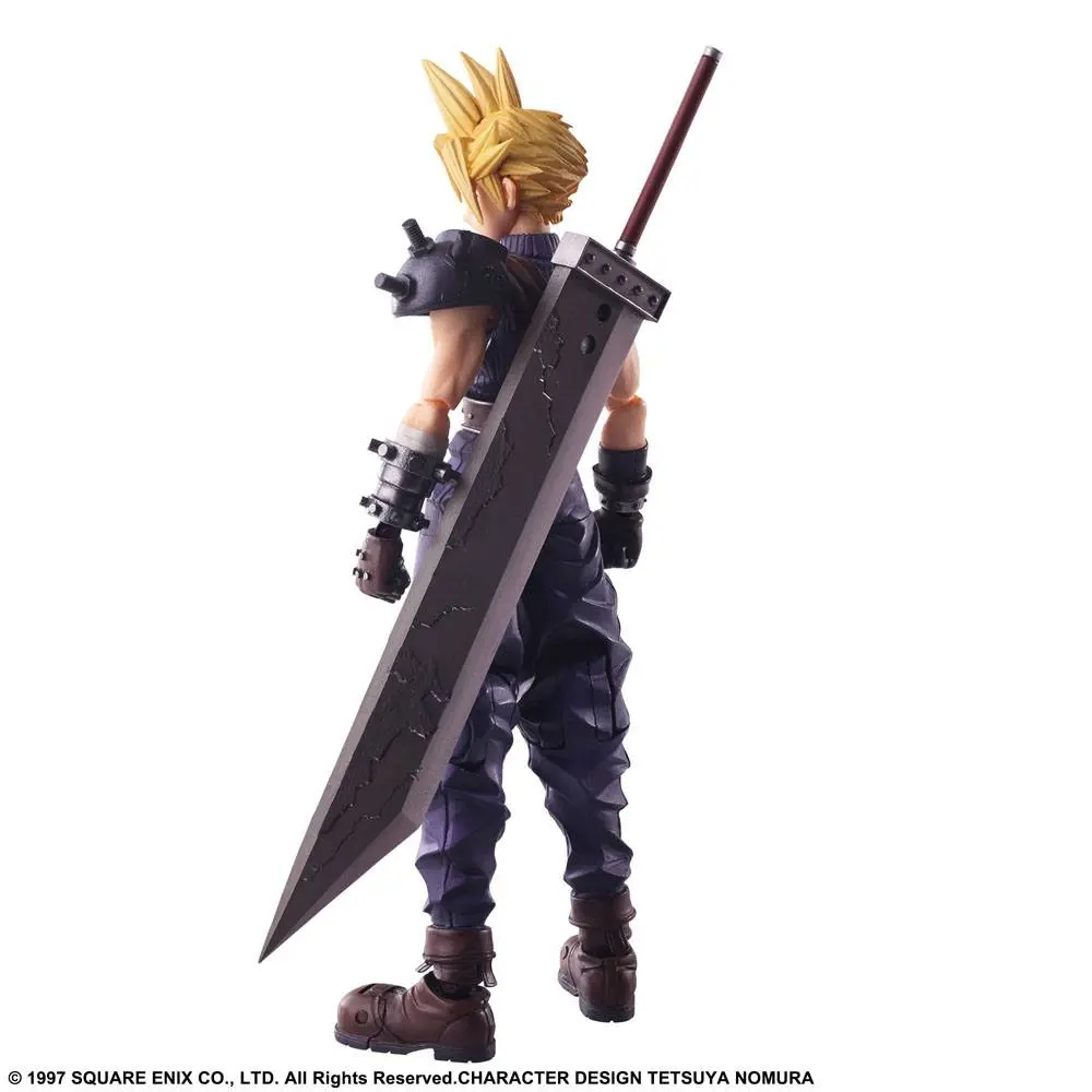 Final Fantasy VII Bring Arts Figurina de acțiune Cloud Strife 15 cm poza produsului