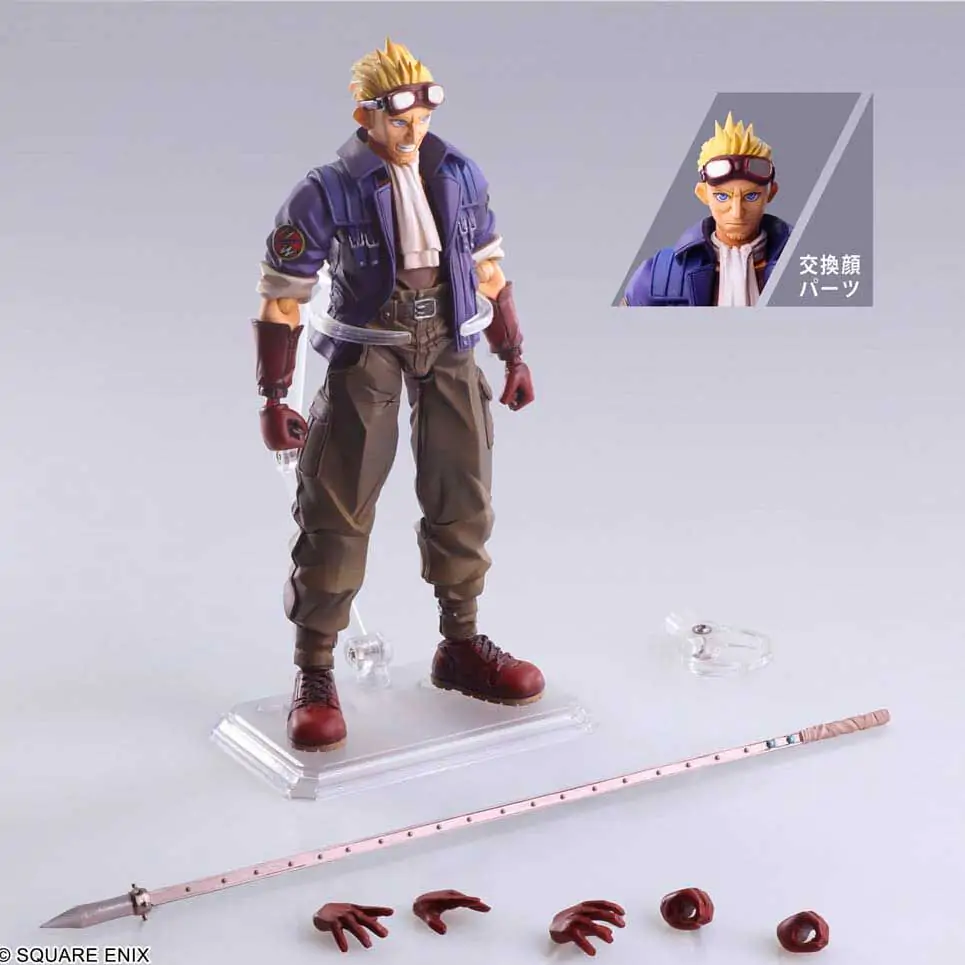 Final Fantasy VII figurină Cid Highwind 15cm poza produsului