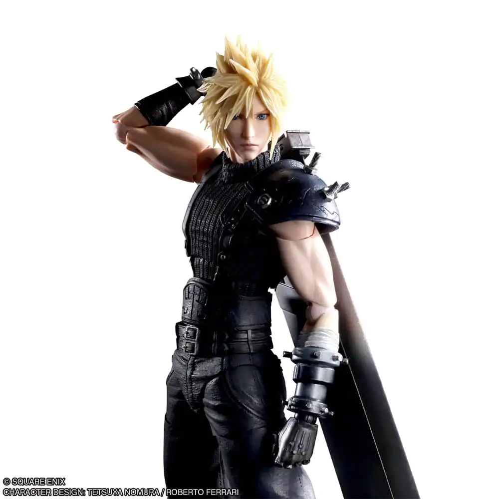 Final Fantasy VII Play Arts Kai figurină de acțiune Cloud Strife 27 cm poza produsului