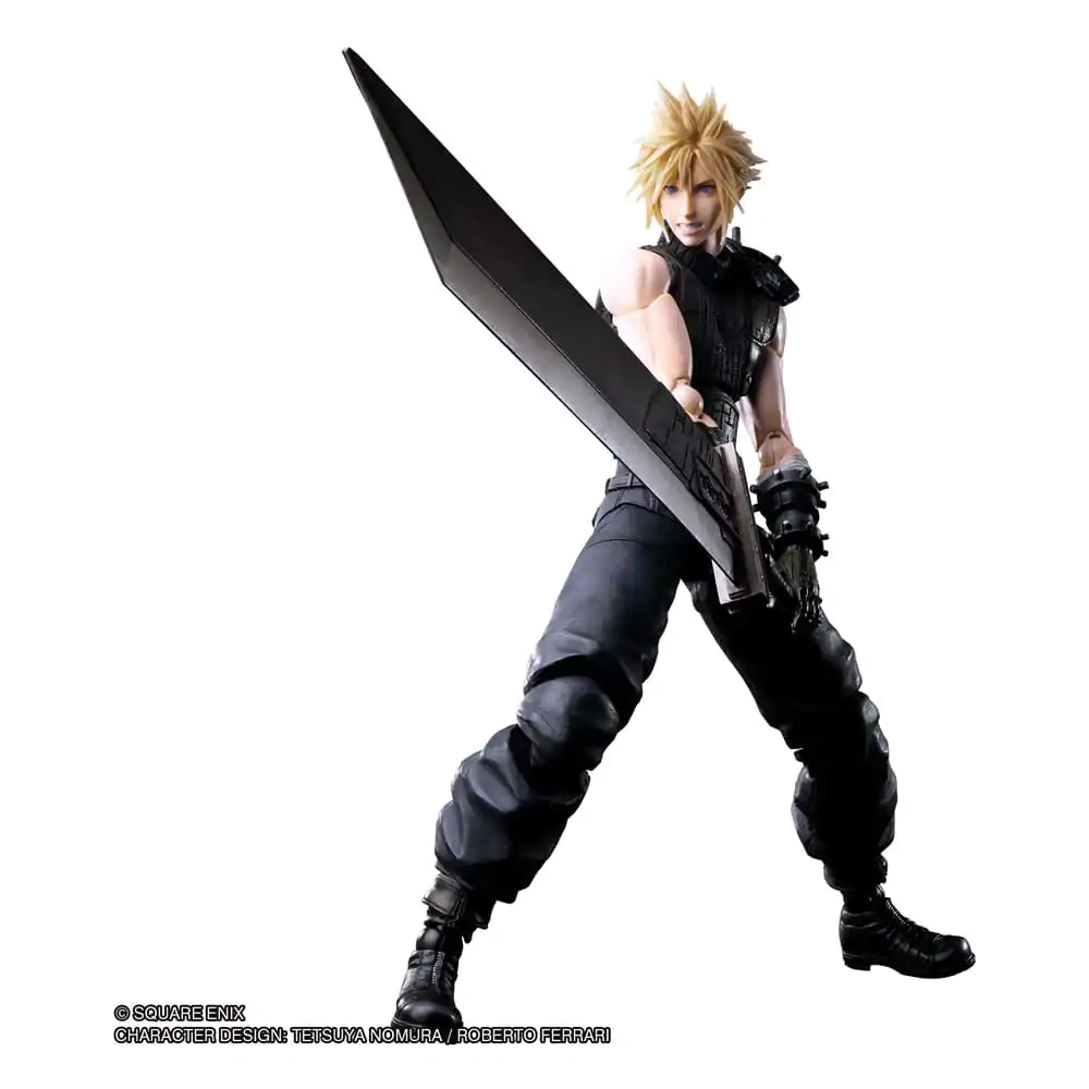 Final Fantasy VII Play Arts Kai figurină de acțiune Cloud Strife 27 cm poza produsului