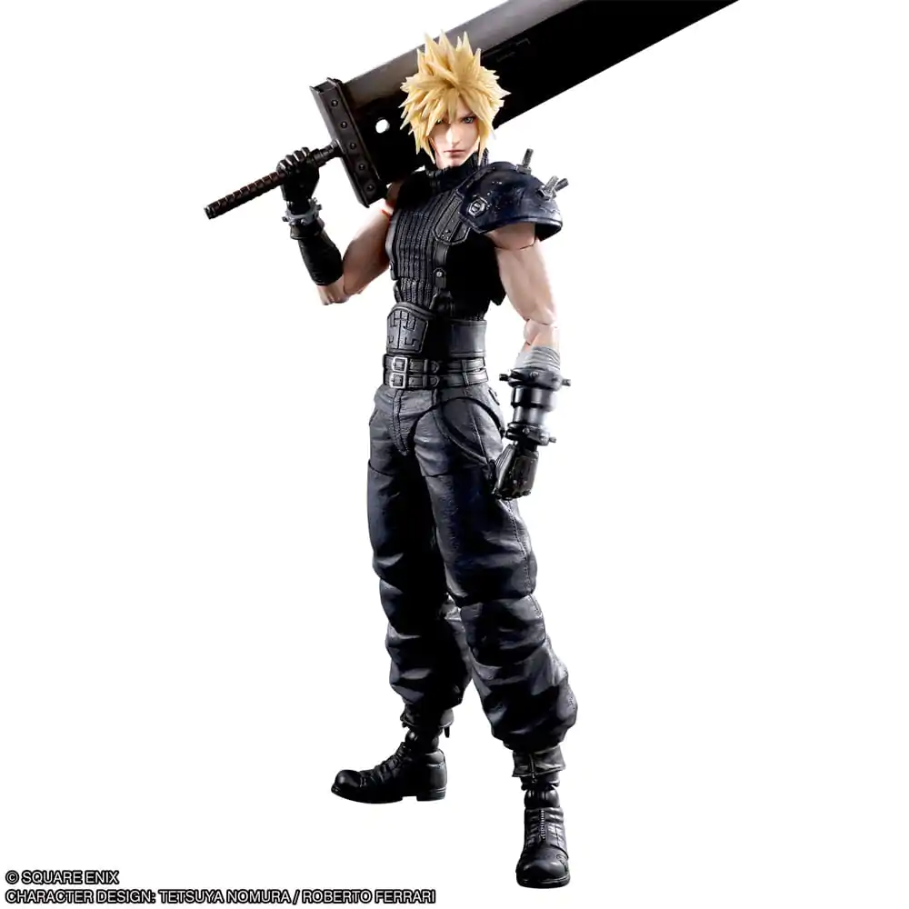 Final Fantasy VII Play Arts Kai figurină de acțiune Cloud Strife 27 cm poza produsului