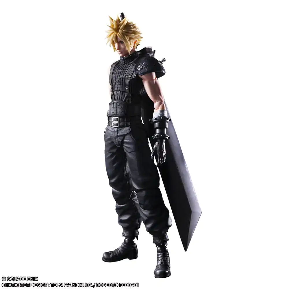 Final Fantasy VII Play Arts Kai figurină de acțiune Cloud Strife 27 cm poza produsului