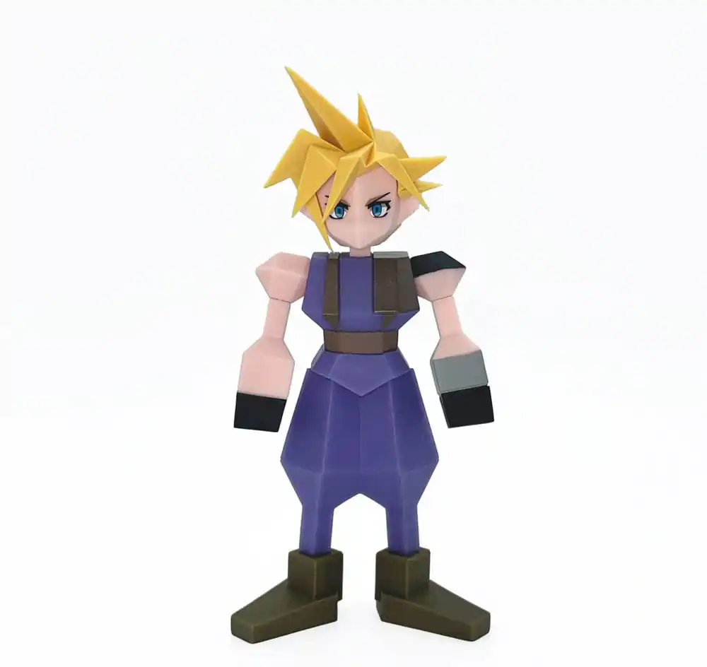 Figurină de vinil Polygon Final Fantasy VII Cloud Strife 15 cm poza produsului