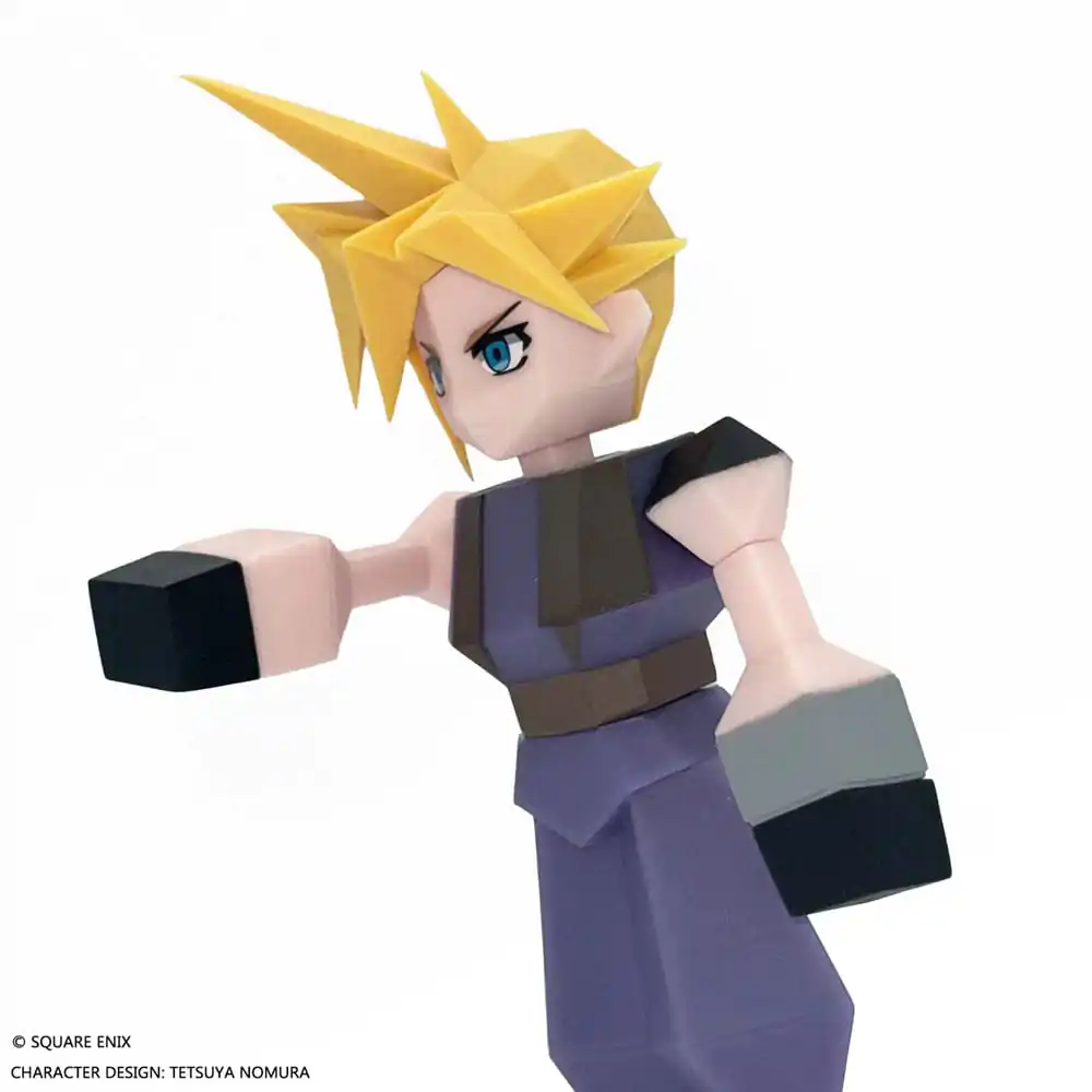 Figurină de vinil Polygon Final Fantasy VII Cloud Strife 15 cm poza produsului