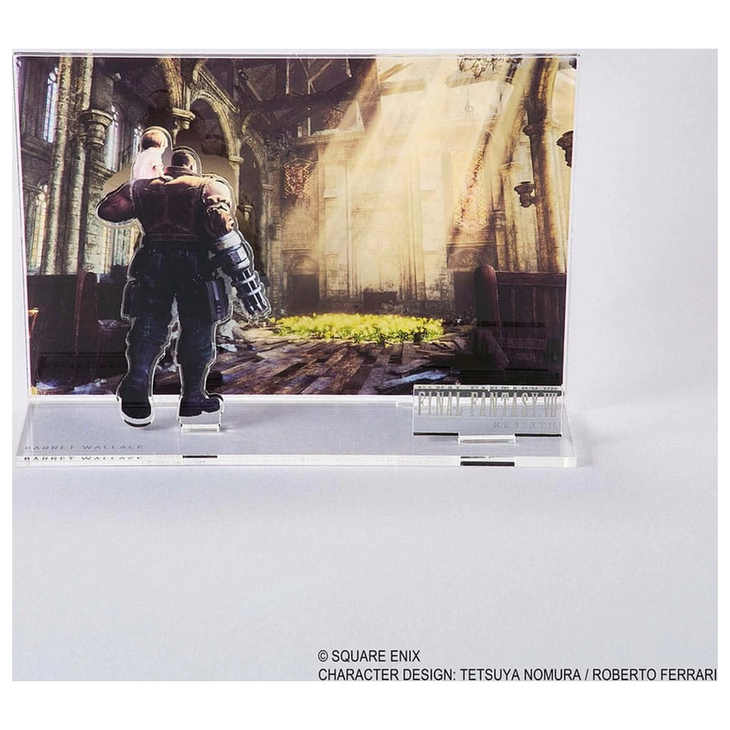 Final Fantasy VII Rebirth Diorama acrilica Barret Key Art poza produsului