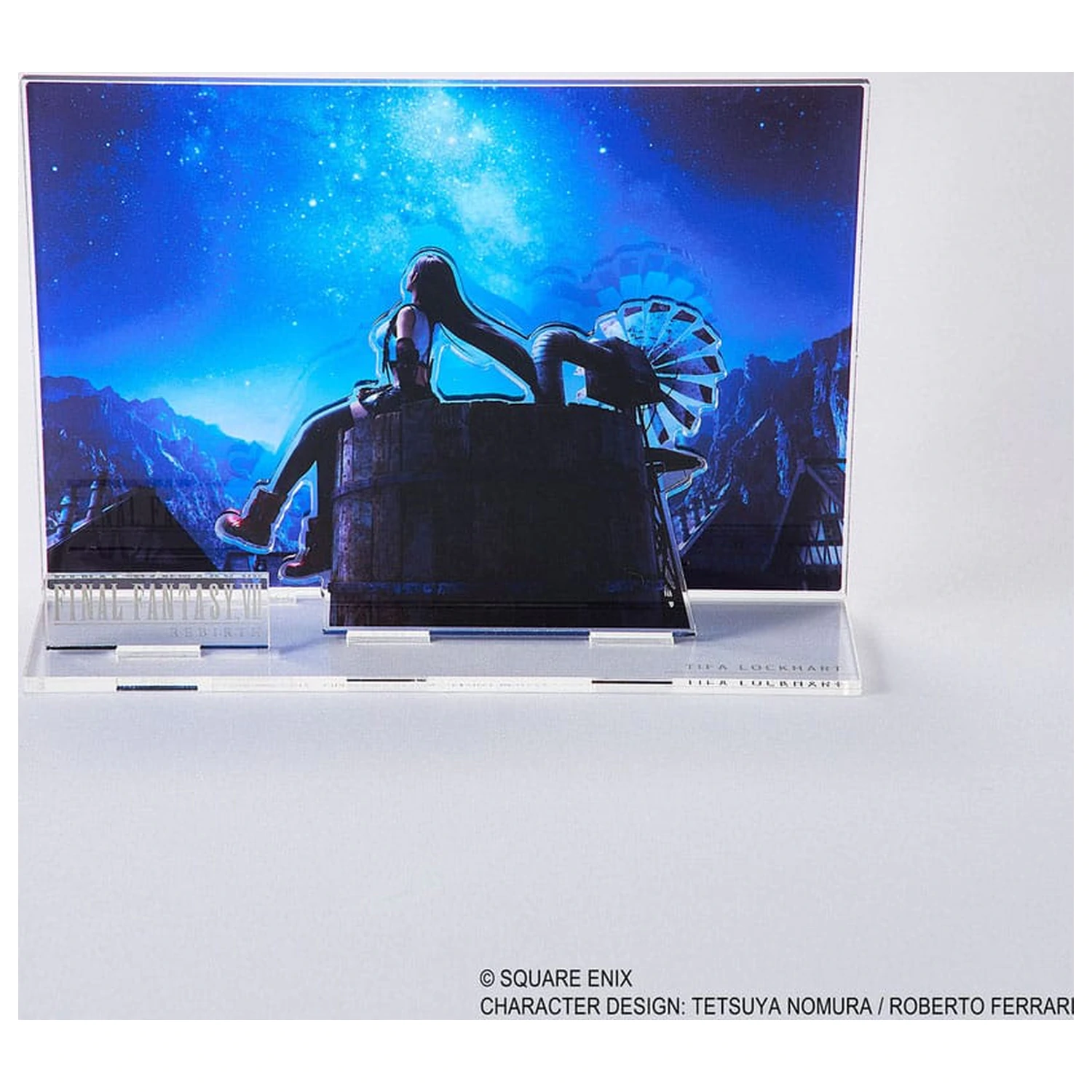 Final Fantasy VII Rebirth Diorama Acrilică Tifa Key Art poza produsului