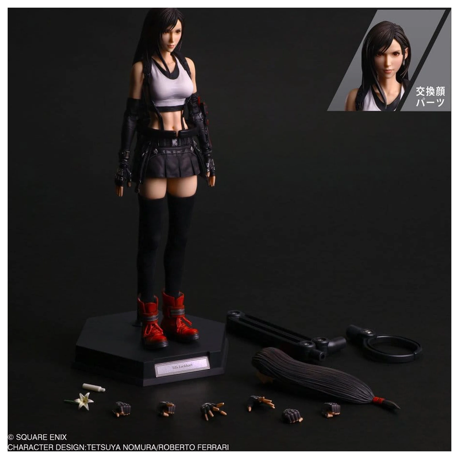 Final Fantasy VII Rebirth Play Arts Shin figurina de actiune Tifa Lockhart 25 cm poza produsului