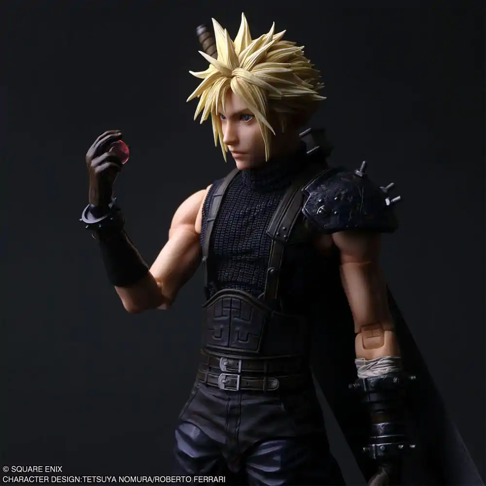 Final Fantasy VII Rebirth Play Arts Shin figurina de actiune Cloud Strife 27 cm poza produsului