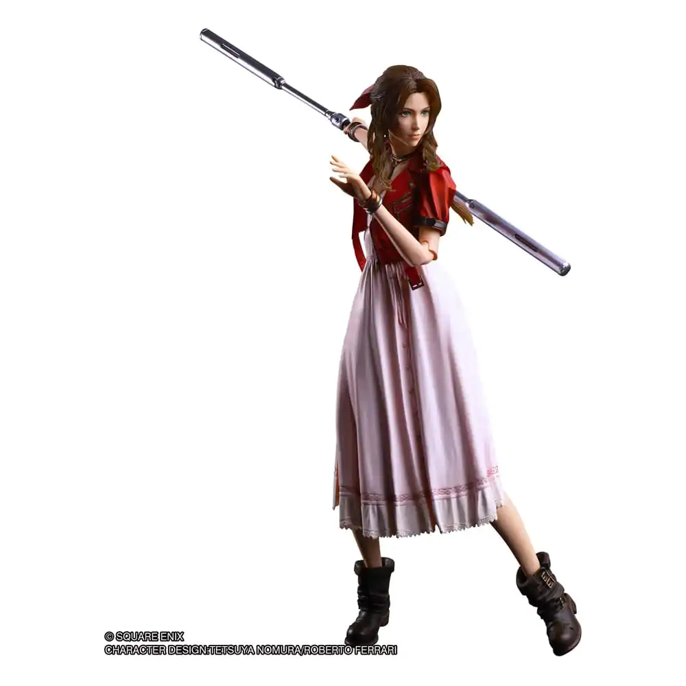 Final Fantasy VII Rebirth Play Kai Arts figurină de acțiune Aerith Gainsborough 24 cm poza produsului