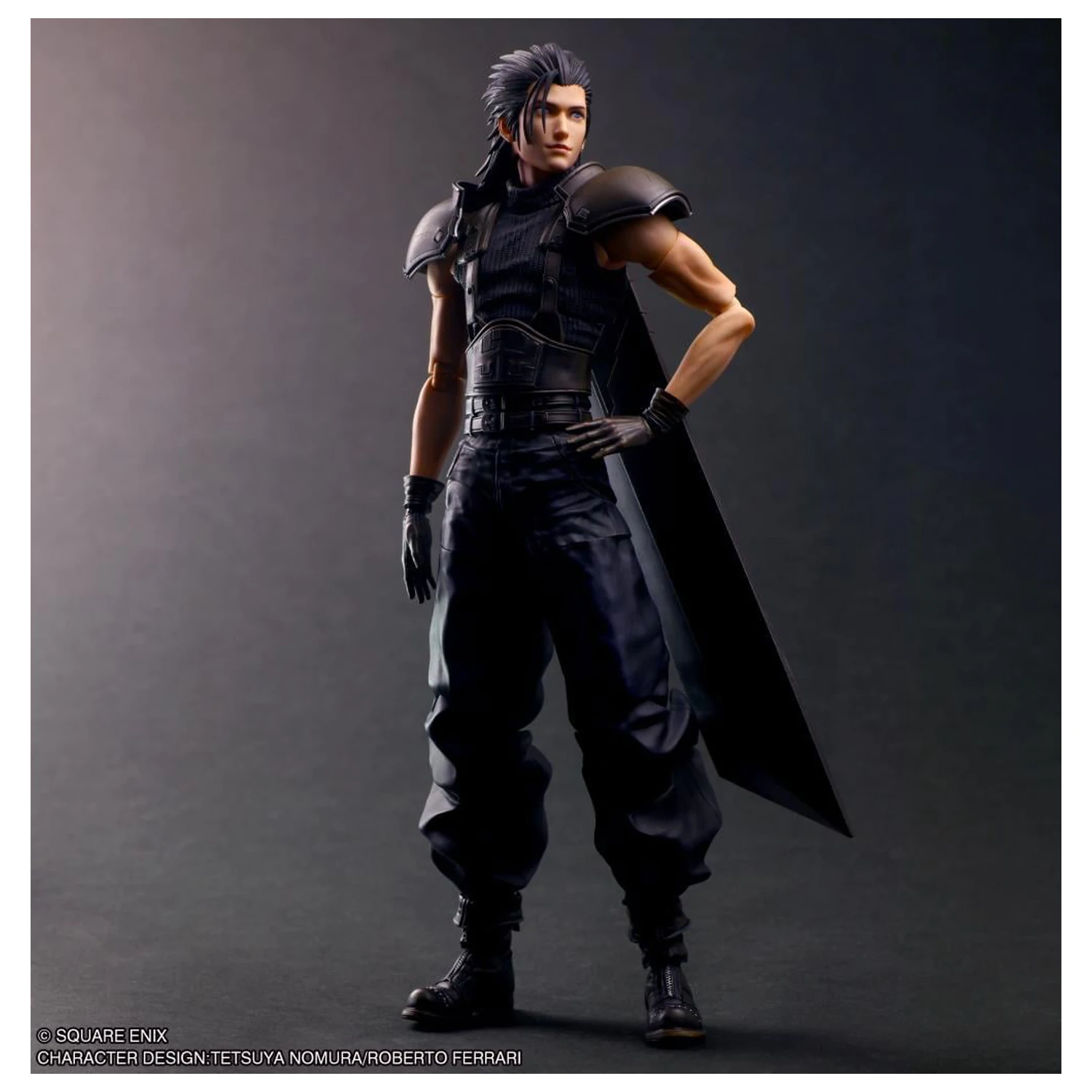 Figura Final Fantasy VII Rebirth Shin Zack Fair Soldier Play Arts 30 cm poza produsului
