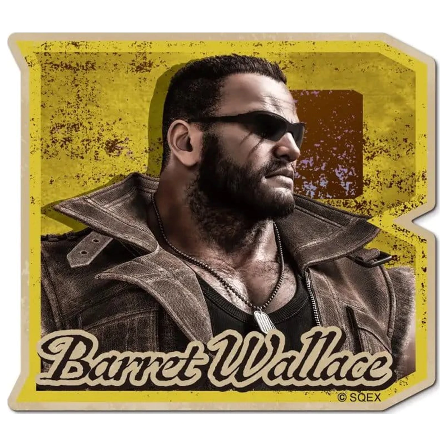 Final Fantasy VII Remake Autocolant personaj Barret Wallace poza produsului