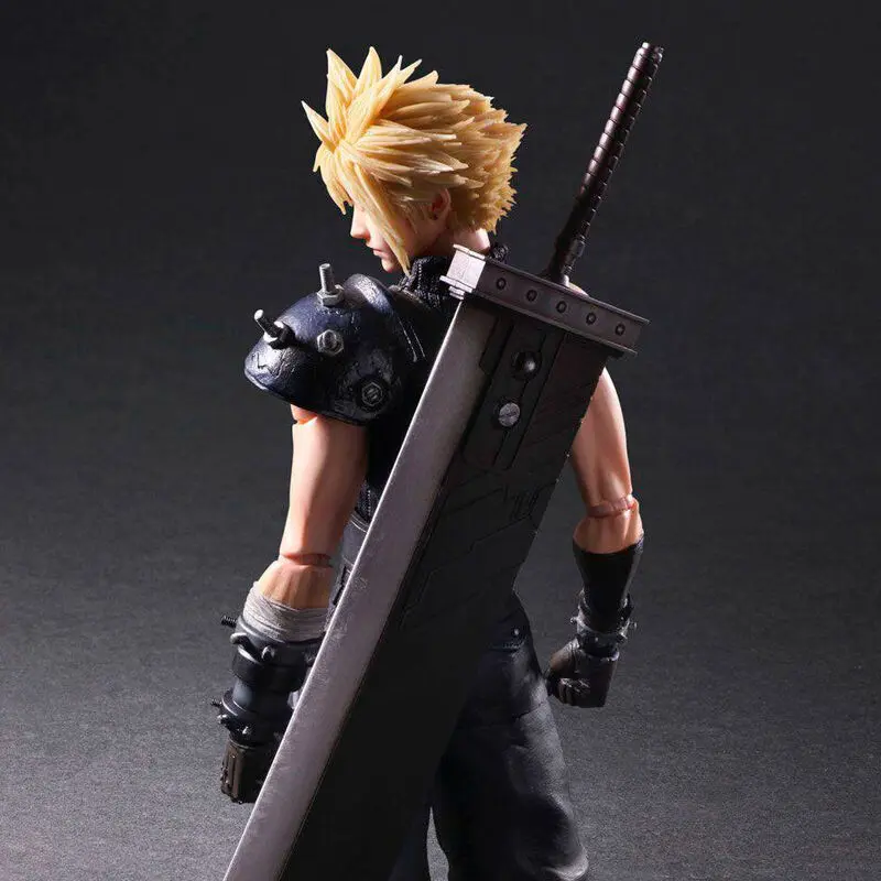 Final Fantasy VII Remake Play Arts Kai Figurina de acțiune Cloud Strife Ver. 2 27 cm poza produsului
