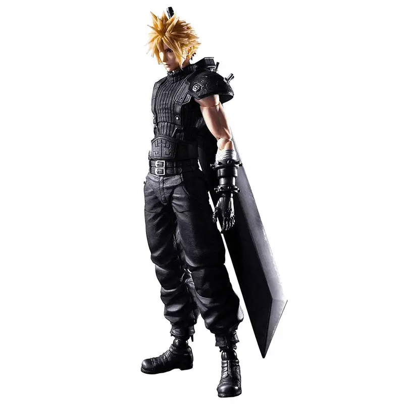 Final Fantasy VII Remake Play Arts Kai Figurina de acțiune Cloud Strife Ver. 2 27 cm poza produsului