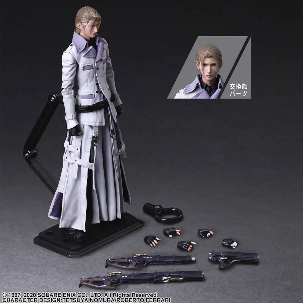 Final Fantasy VII Remake Play Arts Kai figurină de acțiune Rufus 27 cm poza produsului