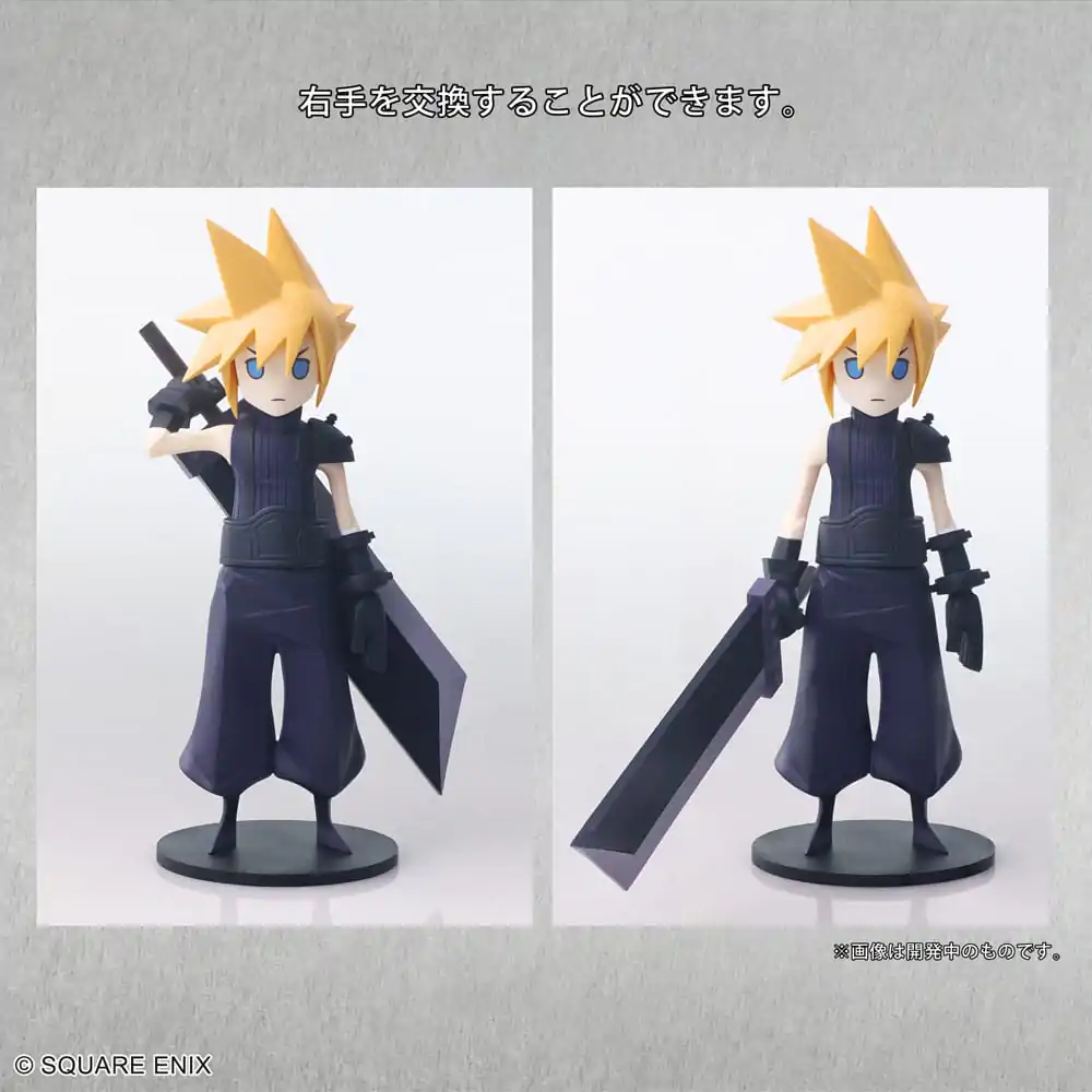Final Fantasy VII Remake Statuie Mini Static Arts Cloud Strife 15 cm poza produsului