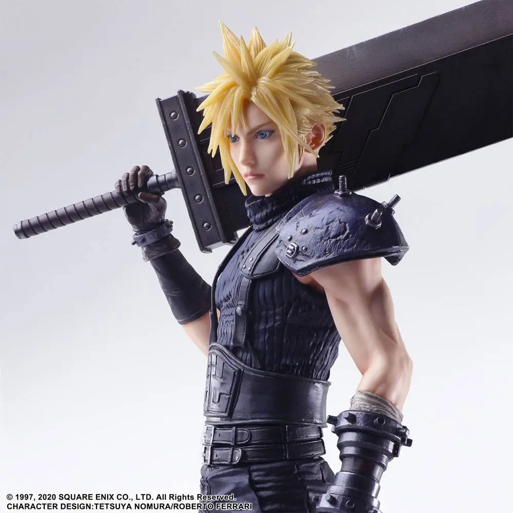 Final Fantasy VII Remake Statuie Static Arts Gallery Cloud Strife 26 cm poza produsului