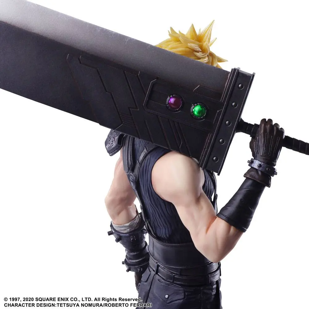 Final Fantasy VII Remake Statuie Static Arts Gallery Cloud Strife 26 cm poza produsului