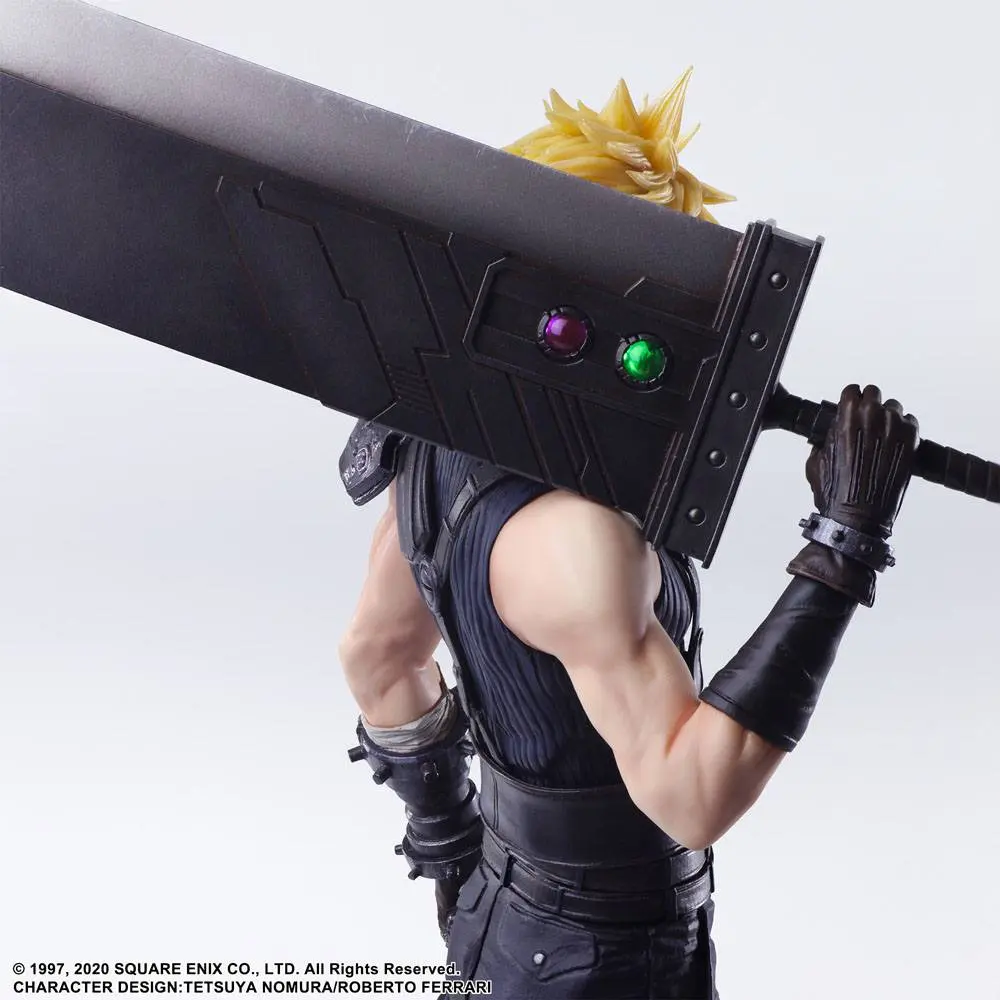 Final Fantasy VII Remake Statuie Static Arts Gallery Cloud Strife 26 cm poza produsului
