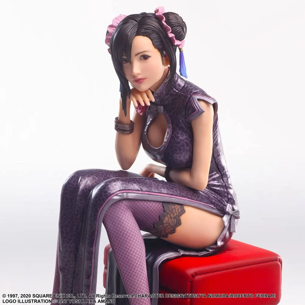 Final Fantasy VII Remake Statuie Static Arts Gallery Tifa Lockhart Sporty Dress Ver. 16 cm poza produsului