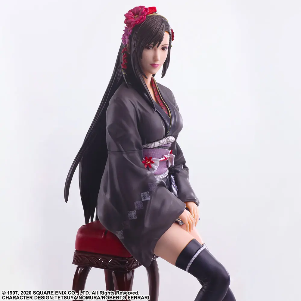 Final Fantasy VII Remake Statuie Static Arts Gallery Tifa Lockhart Exotic Dress Ver. 23 cm poza produsului