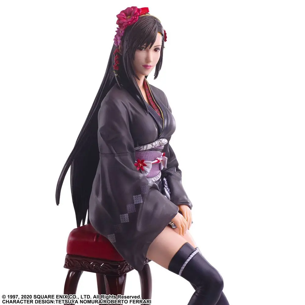 Final Fantasy VII Remake Statuie Static Arts Gallery Tifa Lockhart Exotic Dress Ver. 23 cm poza produsului