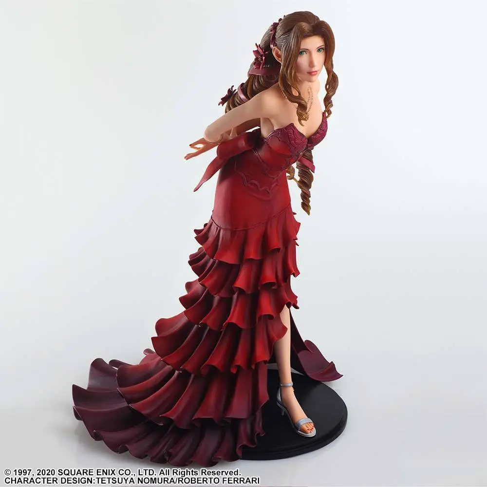 Final Fantasy VII Remake Static Arts Gallery statuie Aerith Gainsborough Dress Ver. 24 cm poza produsului