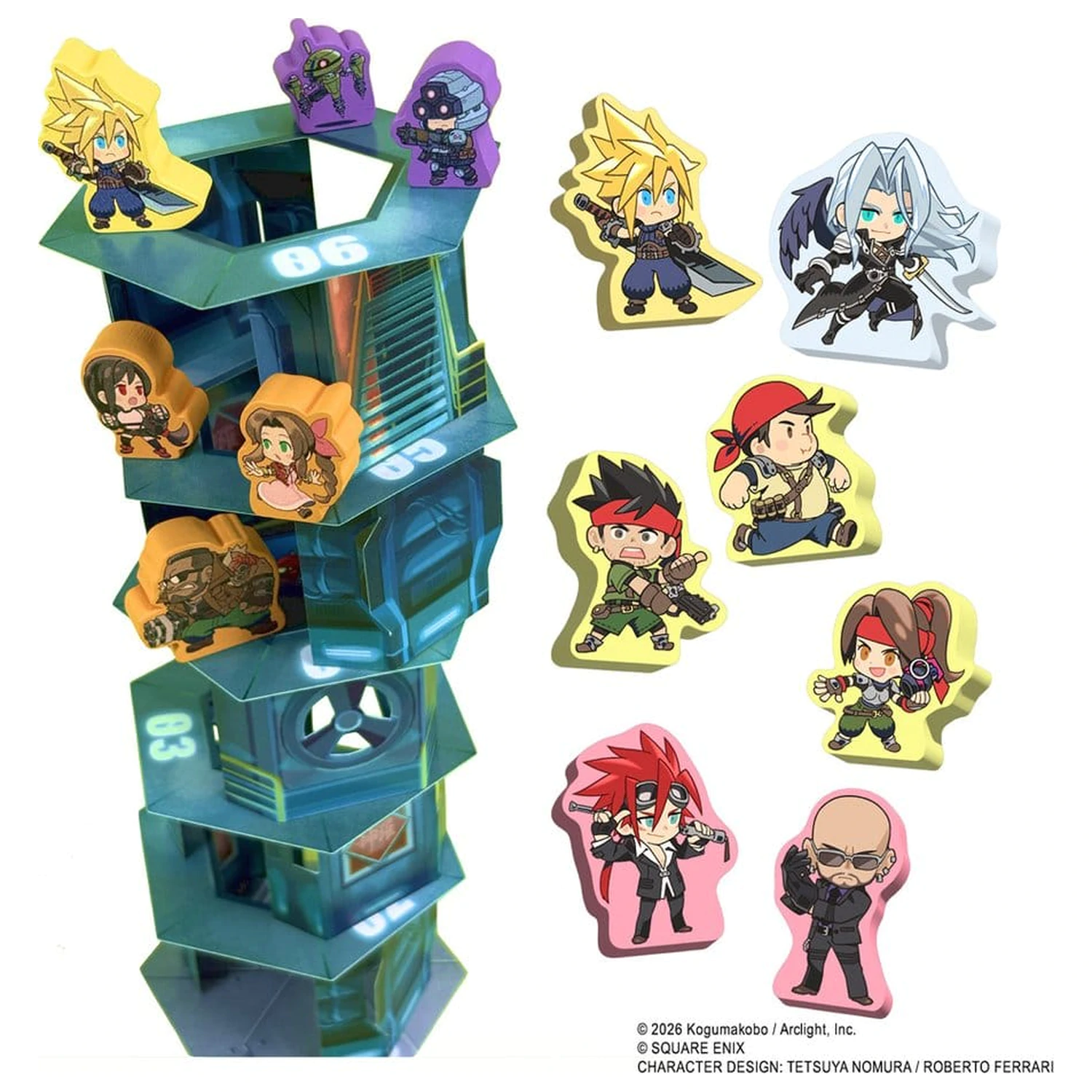 Final Fantasy VII Board Game Ascend The Shinra Tower poza produsului