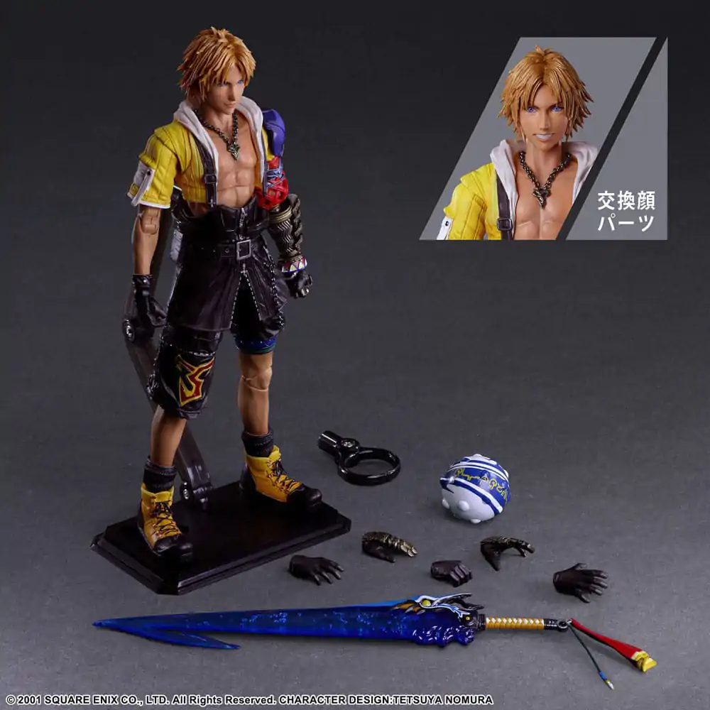 Figurină de acțiune Final Fantasy X Play Arts Kai Tidus 27 cm poza produsului