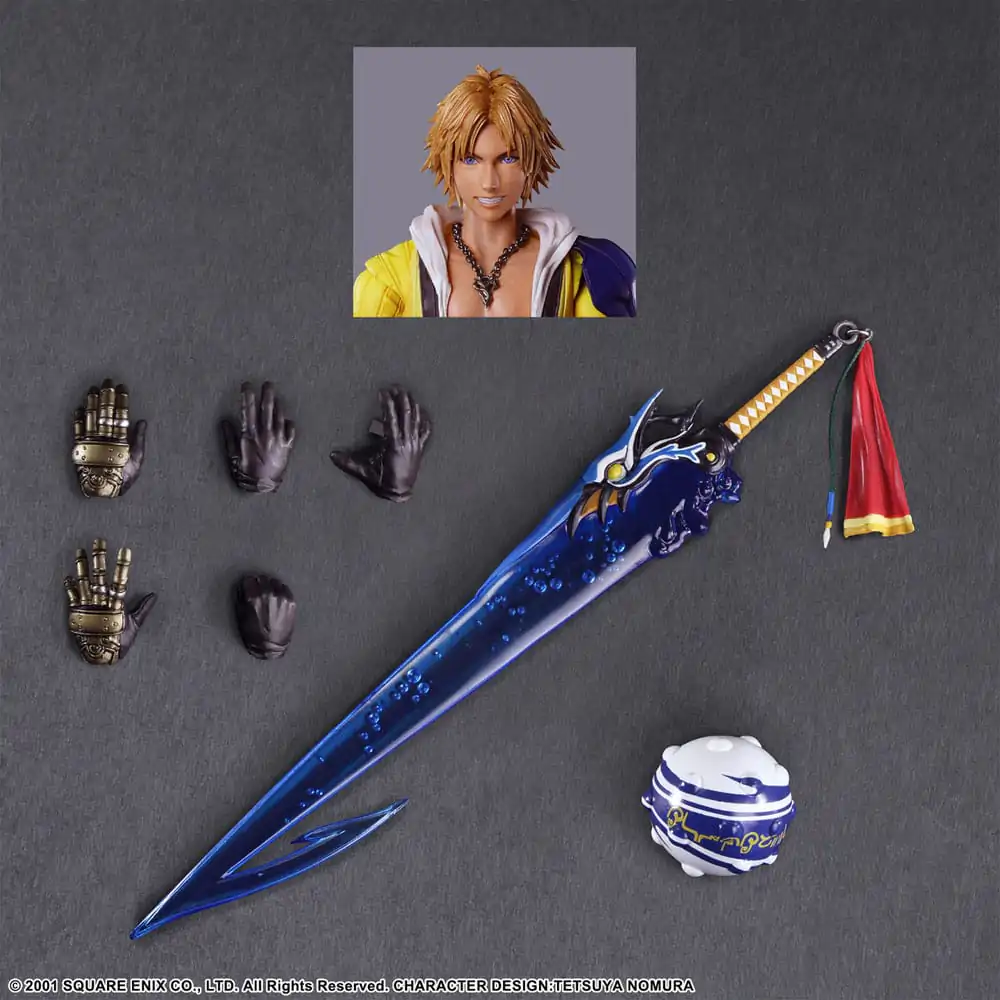 Figurină de acțiune Final Fantasy X Play Arts Kai Tidus 27 cm poza produsului