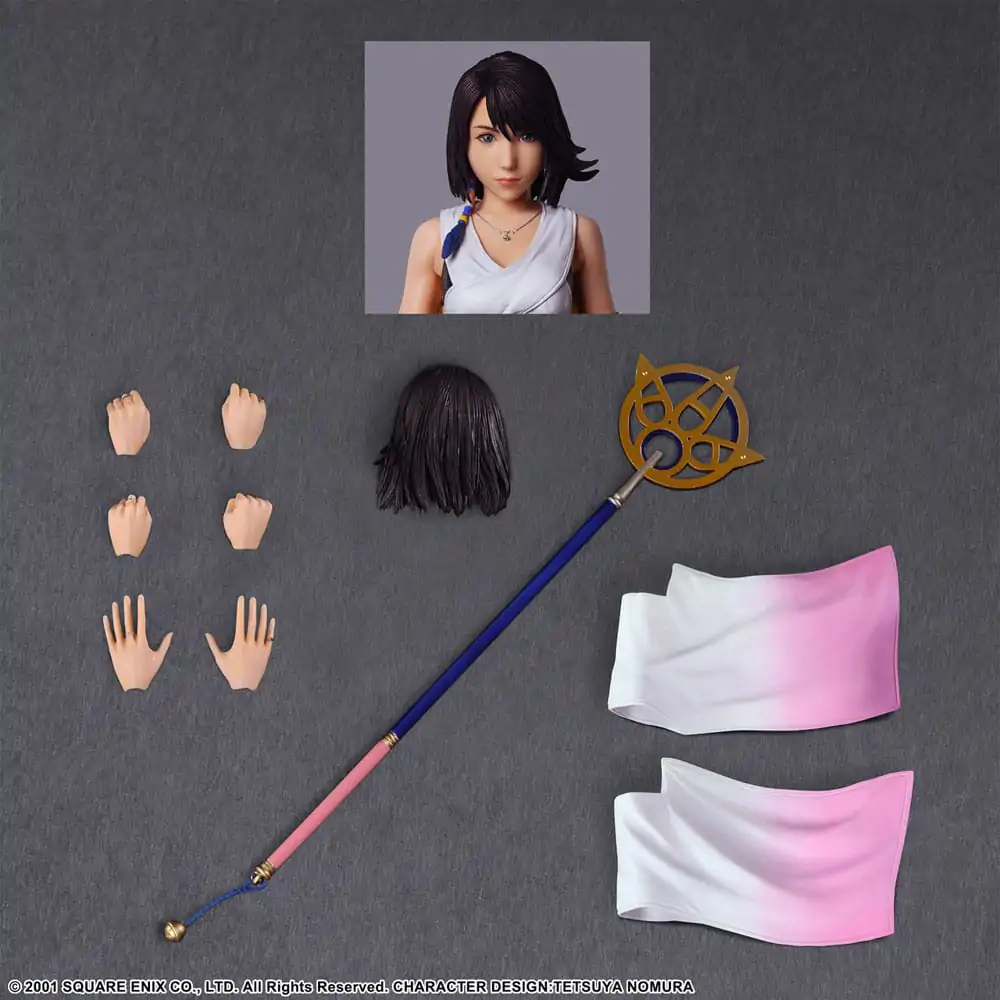 Final Fantasy X Play Arts Kai Action Figure Yuna 25 cm Figurina de acțiune poza produsului