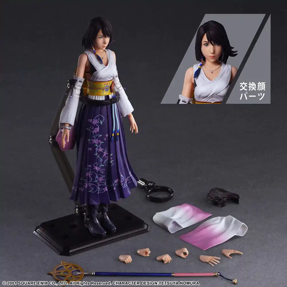 Final Fantasy X Play Arts Kai Action Figure Yuna 25 cm Figurina de acțiune poza produsului