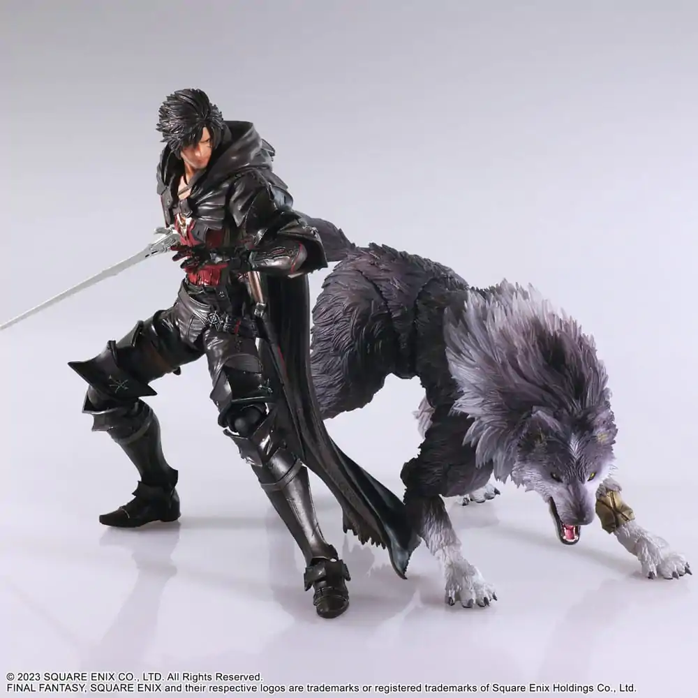 Final Fantasy XVI Set figurine de acțiune Bring Arts Clive Rosfield & Torgal poza produsului