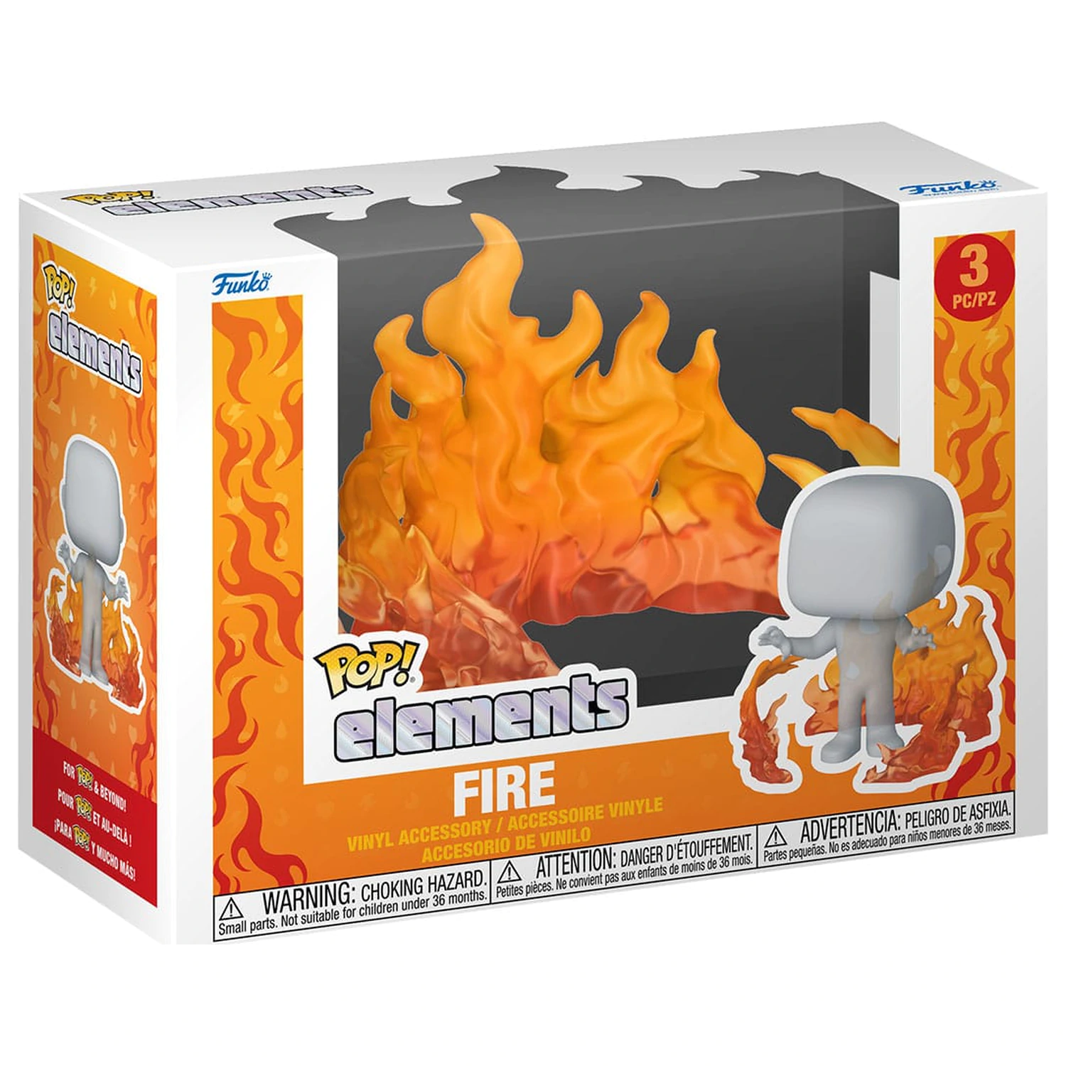 Funko POP! Elements figurină accesoriu - Fire poza produsului