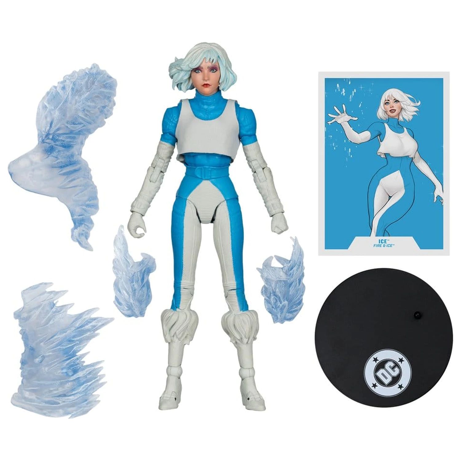 Fire & Ice: Bine ați venit la Smallville DC Multiverse figurină de acțiune Ice 17 cm poza produsului