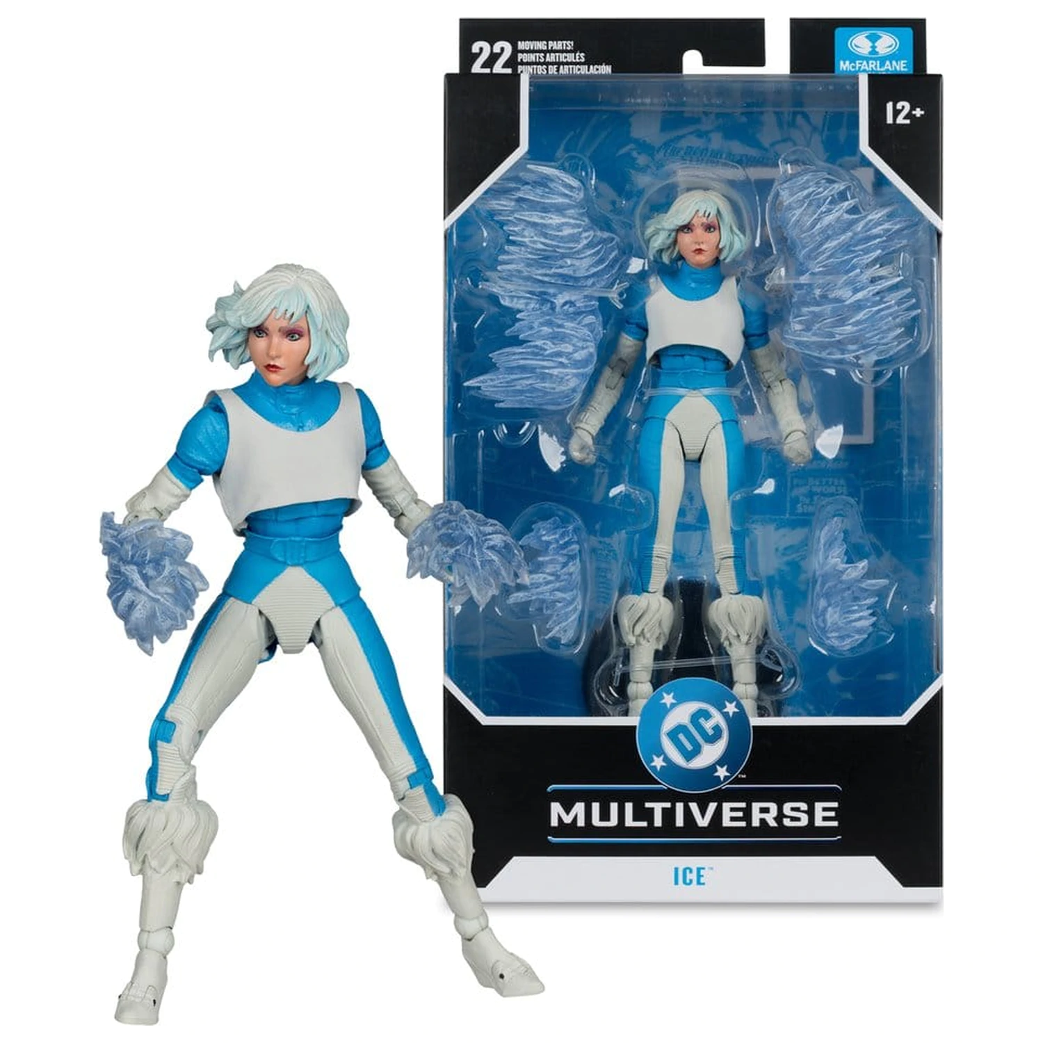 Fire & Ice: Bine ați venit la Smallville DC Multiverse figurină de acțiune Ice 17 cm poza produsului