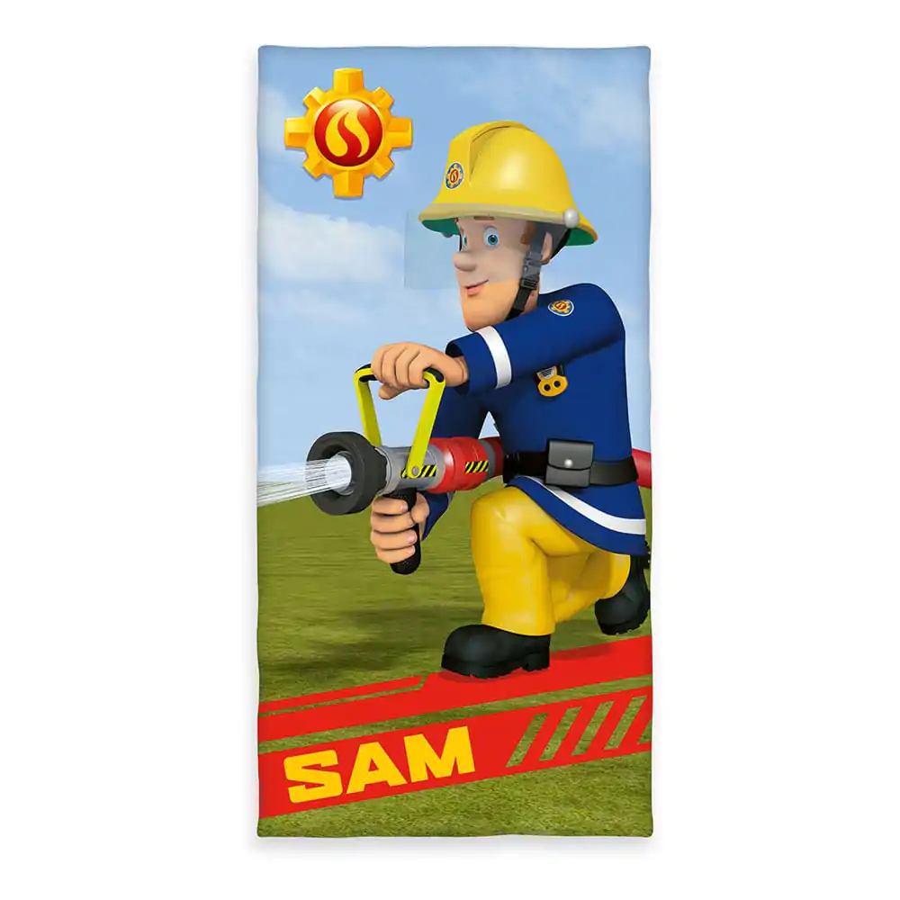 Fireman Sam Prosop de velur 75 x 150 cm poza produsului