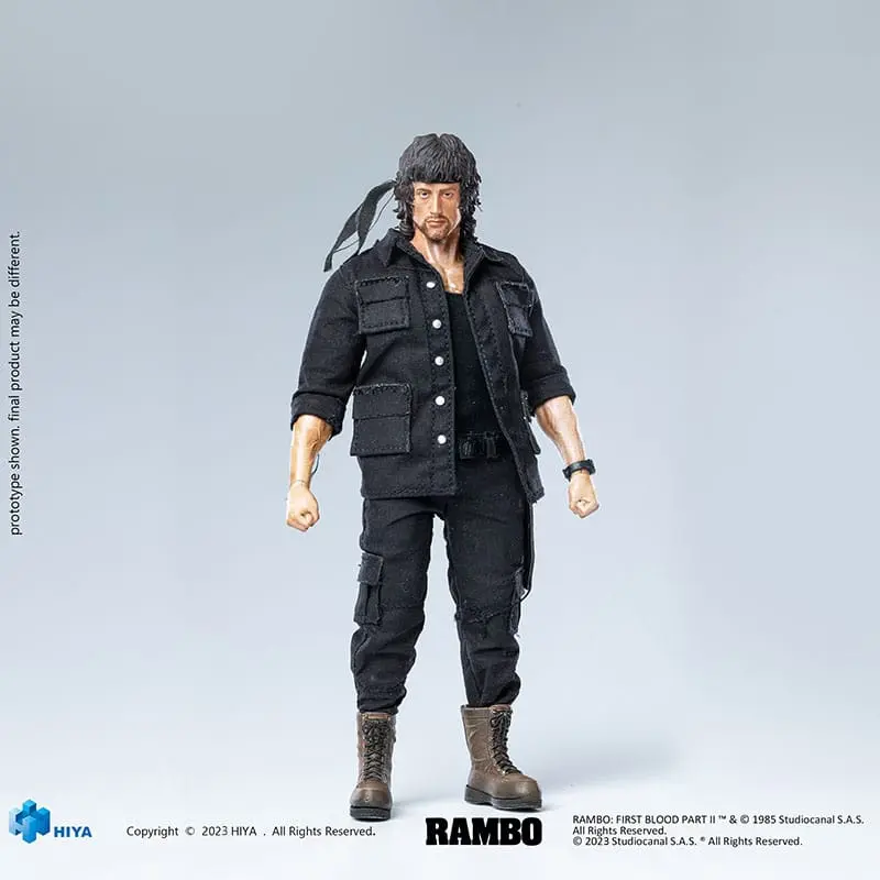 First Blood II Exquisite Super Series figurină de acțiune 1/12 First Blood II John Rambo 16 cm poza produsului