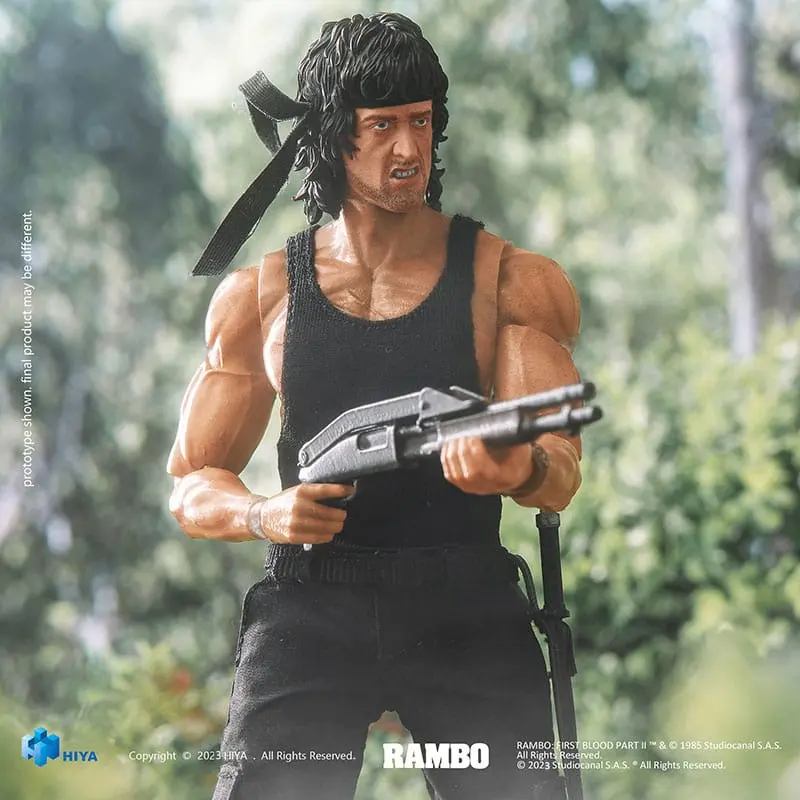 First Blood II Exquisite Super Series figurină de acțiune 1/12 First Blood II John Rambo 16 cm poza produsului