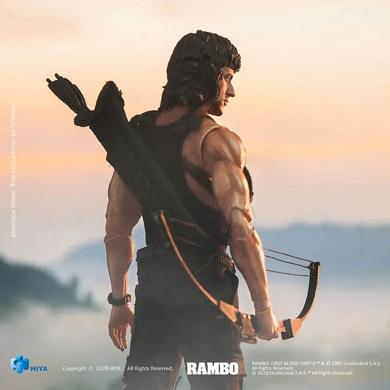 First Blood II Exquisite Super Series figurină de acțiune 1/12 First Blood II John Rambo 16 cm poza produsului