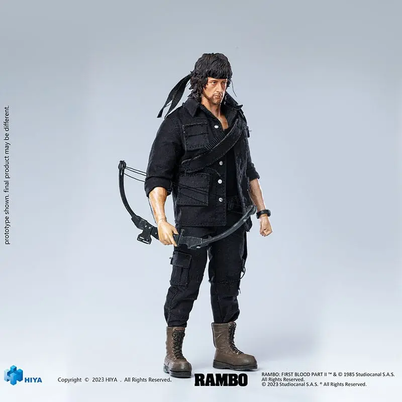 First Blood II Exquisite Super Series figurină de acțiune 1/12 First Blood II John Rambo 16 cm poza produsului