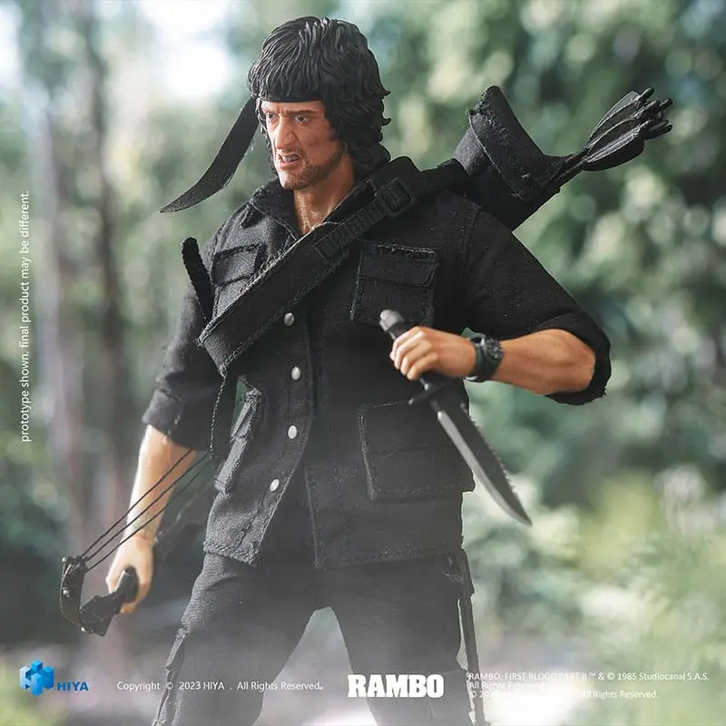 First Blood II Exquisite Super Series figurină de acțiune 1/12 First Blood II John Rambo 16 cm poza produsului